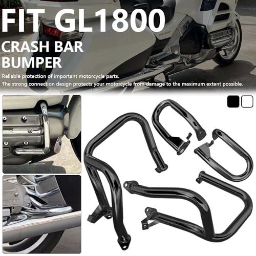 Barre protection contre les chutes GL1800A finition chrome - 2
