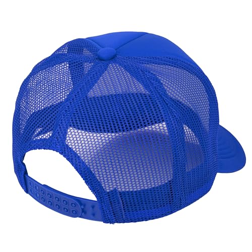 Image of Gelante 12 Pcs Sublimation Blank Trucker Hats - 5 Panel Mesh Snapback Baseball Cap Bulk