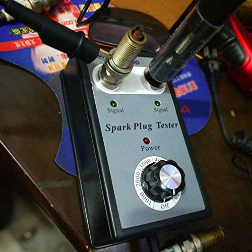 YONGYAO Probador de Enchufe de Doble Orificio Coche Spark Herramienta Analizador de diagnóstico automotriz de Encendido Herramientas para vehículo de Gasolina de 12 V