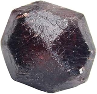 HXSCOO 2pcs Natural Garnet Rough Raw Stone Quartz Crystal Red Healing Gemstone Aquarium