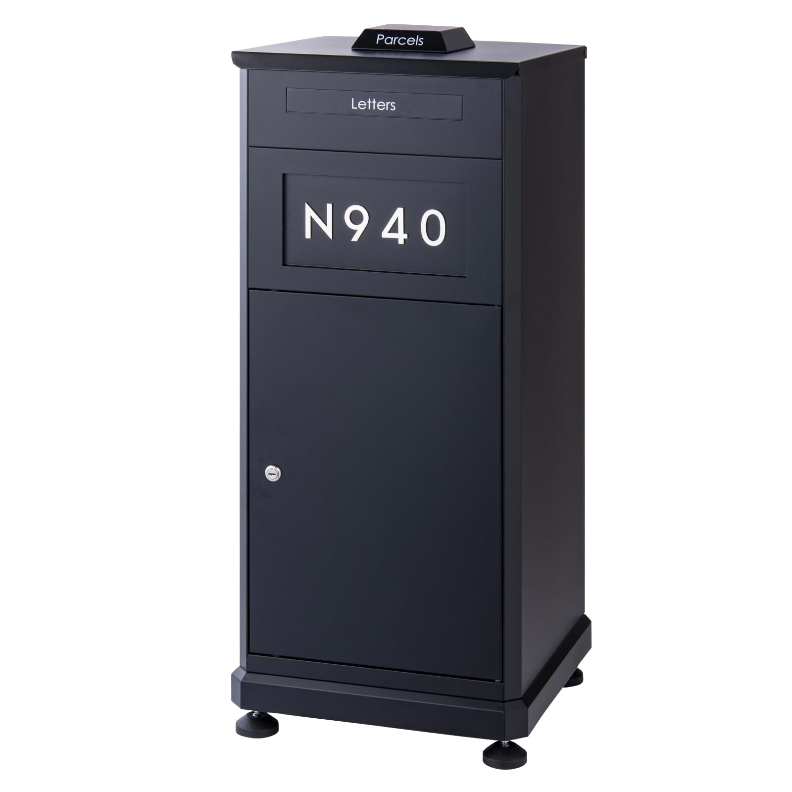 宅配ボックス ポスト 宅配BOX 戸建て用 要組み立て （ブラック1742） 宅配ボックス ポスト 宅配BOX 戸建て用 要組み立て （ブラック1742）