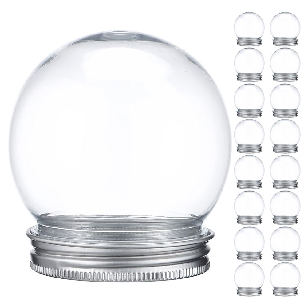 Bola de Agua de Plástico Transparente 150 Ml 15 Piezas
