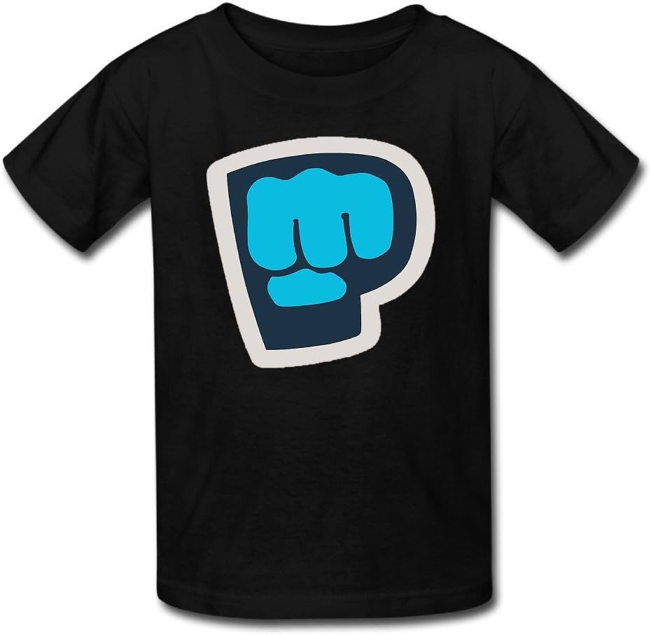 QUEENAS Kid's Brofist Pewdiepie Logo T-Shirts