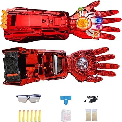 Launcher Glove, Infinity Gauntlet Thanos Glove Stones Halloween Costume Game Hero Cosplay Prop, Blaster Arm Toys for Children (B0D5HQ8CWV) Amazon Price History, Amazon Price Tracker