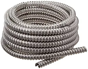Southwire 55082121 25-Feet 1/2-Inch Alflex-Type RWA Reduced Wall Aluminum Flexible Metal Conduit