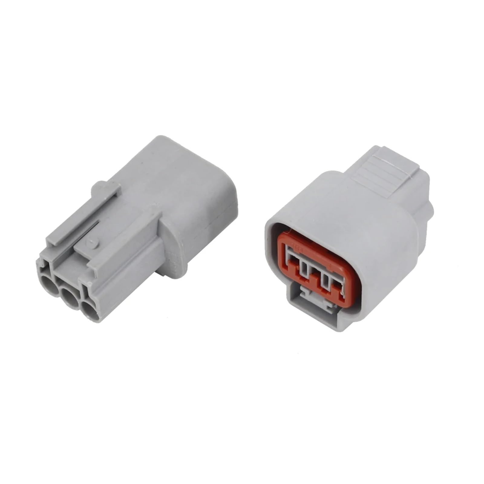 Hengliang Store 10 zestawów 3-pinowe elektryczne złącze samochodowe żeńskie i męskie wodoodporne złącze samochodowe z terminalem i uszczelkami DJ70310Y-2.2-11/21