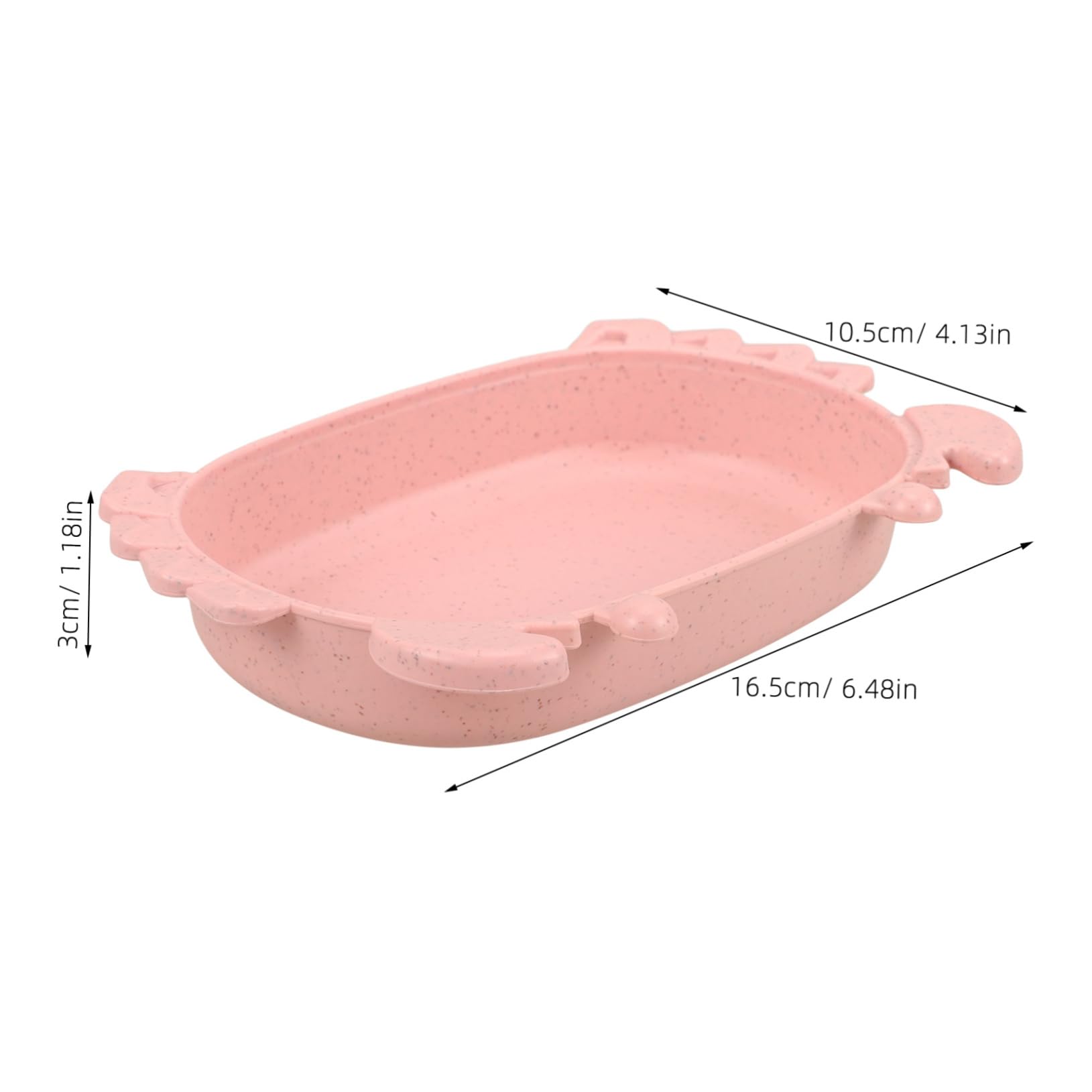 Happyyami Bird Bath for Indoor Use Crab Themed Parakeet Bath Tub with Non Slip Base Easy to Bird Bath Bowl for Cage Accessories for Pet Birds Like Budgies and