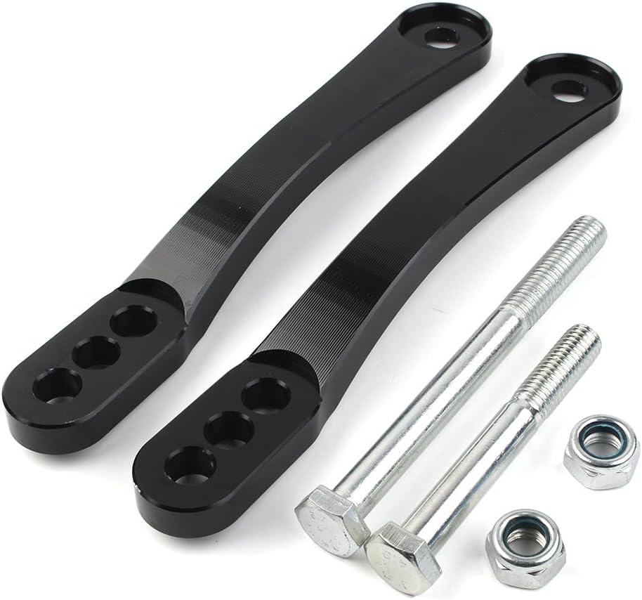 Cnoula11 black Rear Lowering Links Kit Shock Suspension drop Links motorcycle For Kawasaki ZX-14R 2012 2013 2014 2015 2016 2017-2020