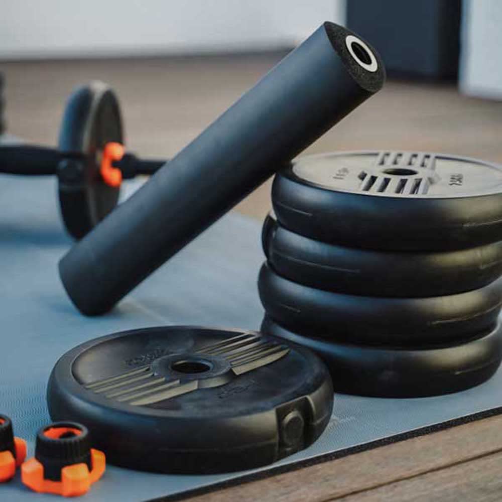 FED ORMANC30V2 Kit Mancuernas V2 + Barra + Pesa Rusa 30kg Xiaomi FED, 30kg, Modulables, Multifunción, Empuñadura ergonómica