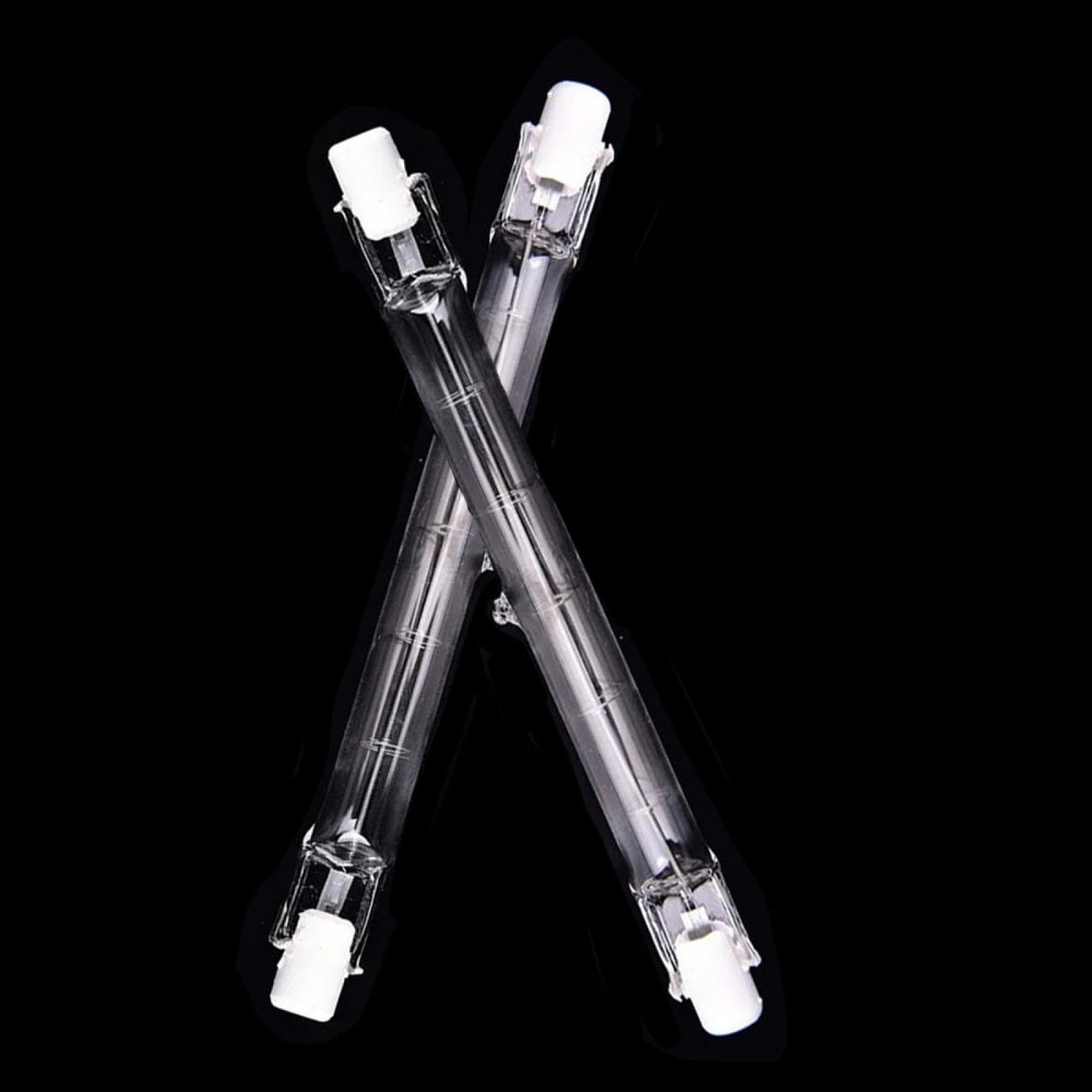 Wolfram-Halogen Leuchtmittel R7S 118MM 100W 230V T3 J Typ Doppelendige lineare Halogenlampe R7S J118 300W Dimmbar Warmweiß 20PC 100W