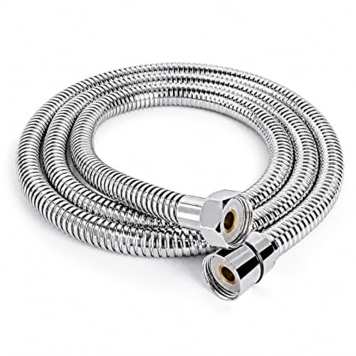 Image of Premium 304 Stainless Steel,Kink-Free, Leak-Proof, High Pressure,Shower Hose extendable, with EPDM Inner Tube, 1.5 Meter, for Hand Showers and Health faucets in high end Luxury bathrooms