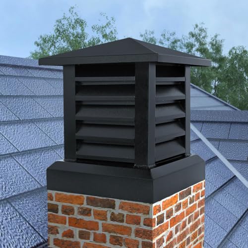 Chapeau de cheminée de villa pour supprimer l'humidité du conduit
