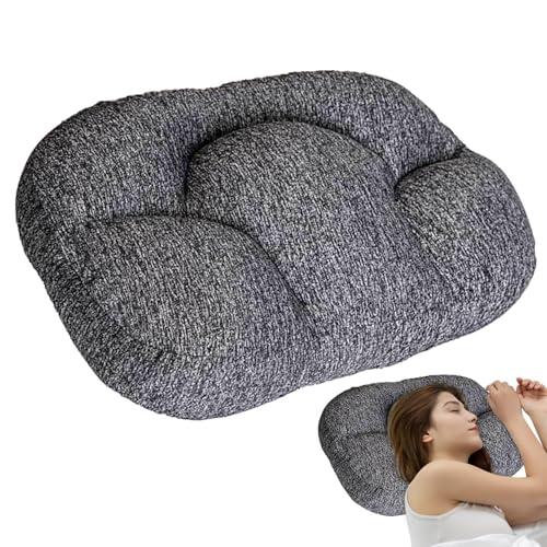 Oreiller De Sommeil – Oreiller en Mousse Contour, Oreiller en Mousse À Mémoire De Forme | Oreiller De Lit Orthopédique Au Design Entièrement Entouré, Essentiels De Chambre À Coucher pour Les Dormeurs