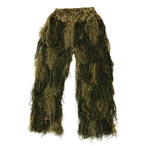 Ensemble costume Kombat UK Ghillie 4 pièces capuche adulte forêt militaire