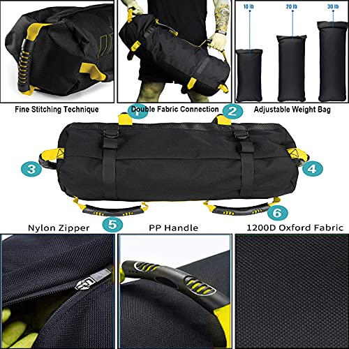 Taeku Power Bag fitnesszandzakken workout gewichten zandbag voor functionele training, fitness, krachttraining, conditietraining - Image 4