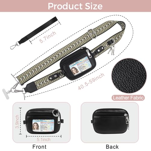 Zencjklixo Phone Lanyard Wallet Crossbody Strap To Save The Bag For Girls - image 4