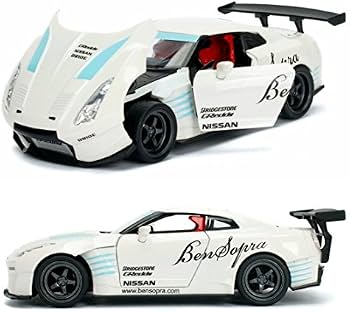 Amazon | JADATOYS 1:24 2009 NISSAN GT-R R35 Ben Sopra ミニカー4台