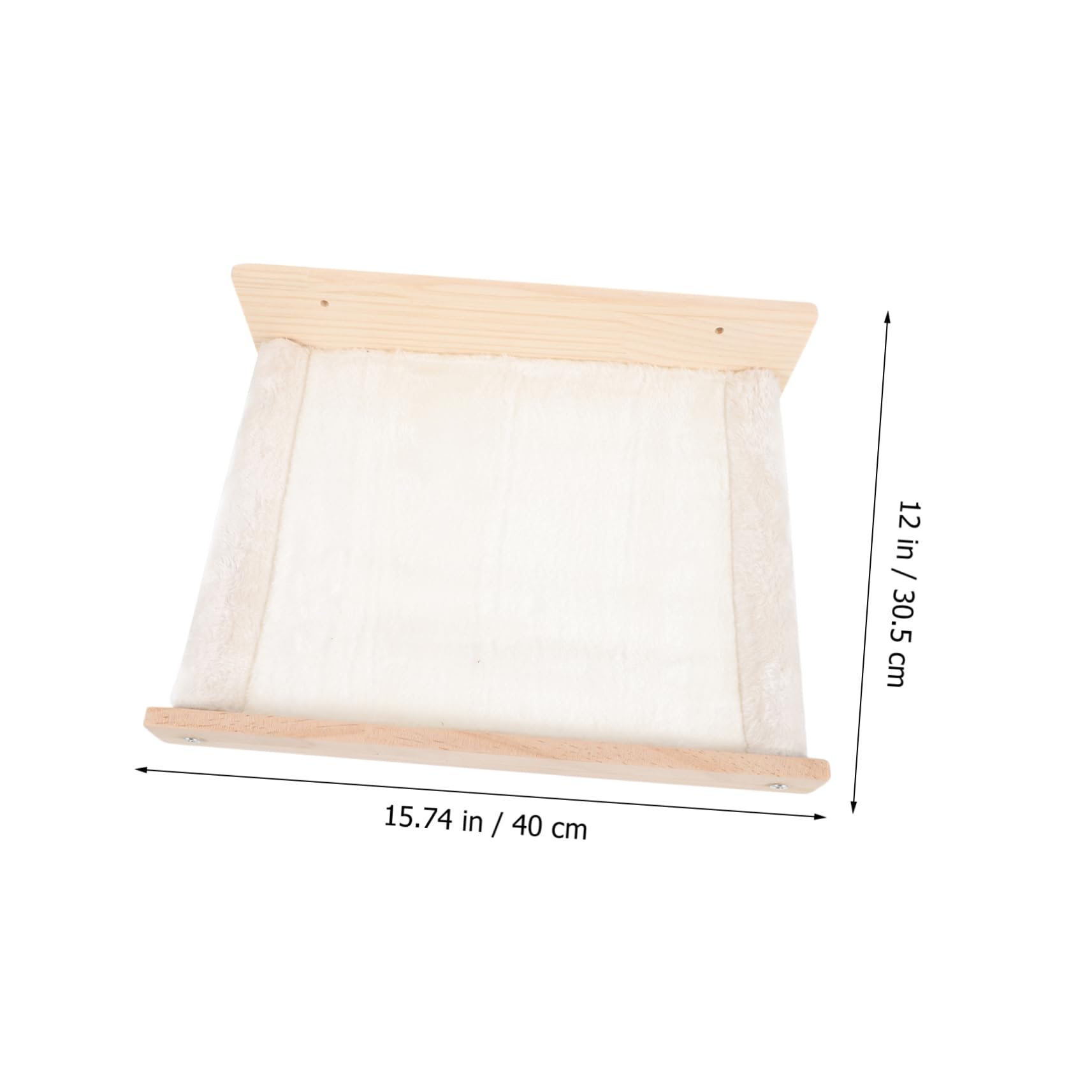 Toyvian Hamac pour Chat avec Étagère Murale Et Perchoir pour Dormir Et Jouer Mobilier Intérieur pour Chat