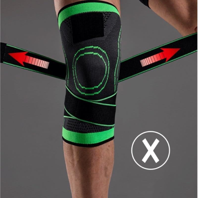Exercise, protection Knee Pads Breathable Outdoor Running and Cycling Support Meniscus Protection Knee Pads for Fitness, cycling, running, playing football(Gray)