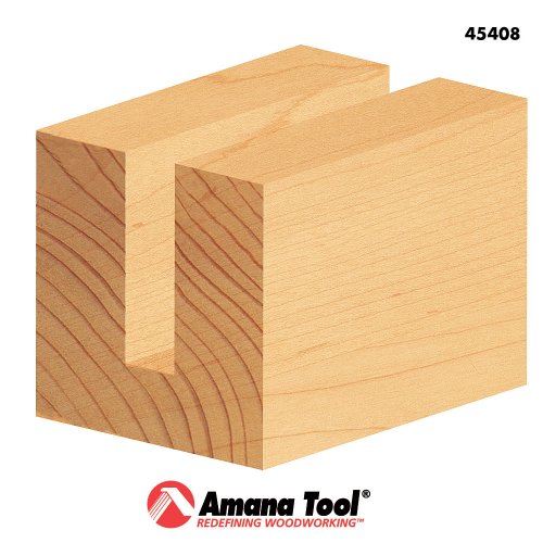 Image of Amana Tool - 45408 Straight Plunge High Production 1 /4 Dia x 3 /4 x 1 /2 inch Shank