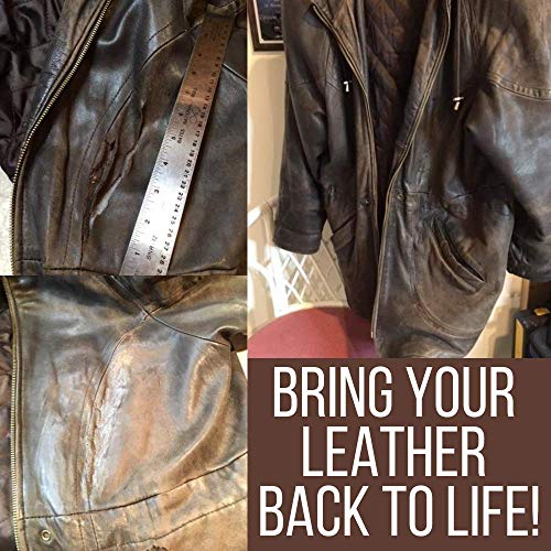 Strongman Tools | 28 Piece Professional Leather and Vinyl Repair Kit, No Heat, Fast Drying, Simple 7 Step Instructions, Match Any Color, Car Seats, Sofas, bags, Shoes, Jackets, Boat Seats and Couches!