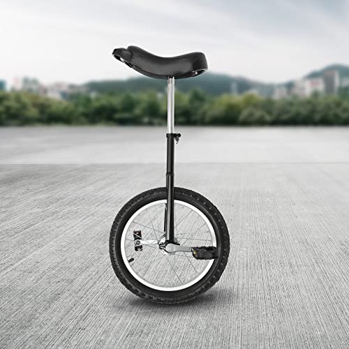 image for Eapmic 16Inch Wheel Unicycle,One Wheel Bike with Rim and Pedals,Modern