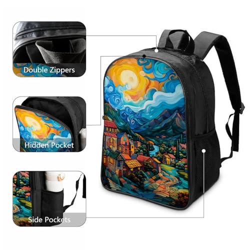 Mochila infantil 3D espaciosa de 40cm que soluciona el orden del material escolar 3