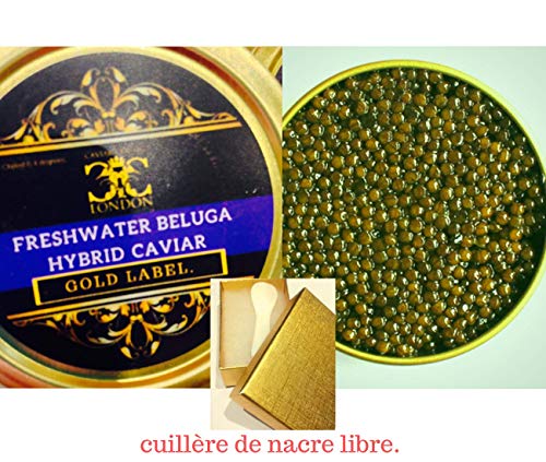 250 g Agua dulce Caviar Beluga. Entrega urgente € 5-10.