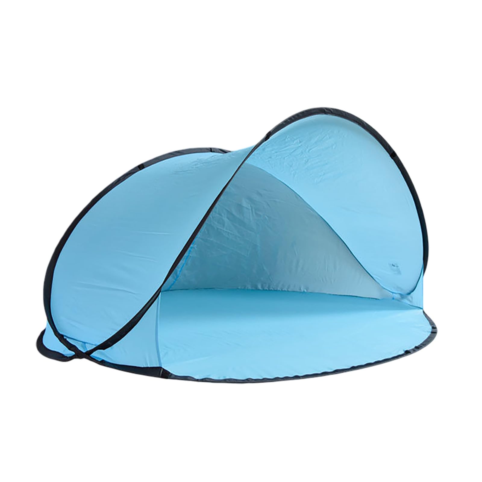 Pop-up Beach Tent for 3-4 Person, UV Protection Pop-Up Beach Sun Shelter, Automatic Sun Shade Shelter Tent, Portable Picnic Instant Tents, Beachs Accessories for Park Vacation Travel (Blue)