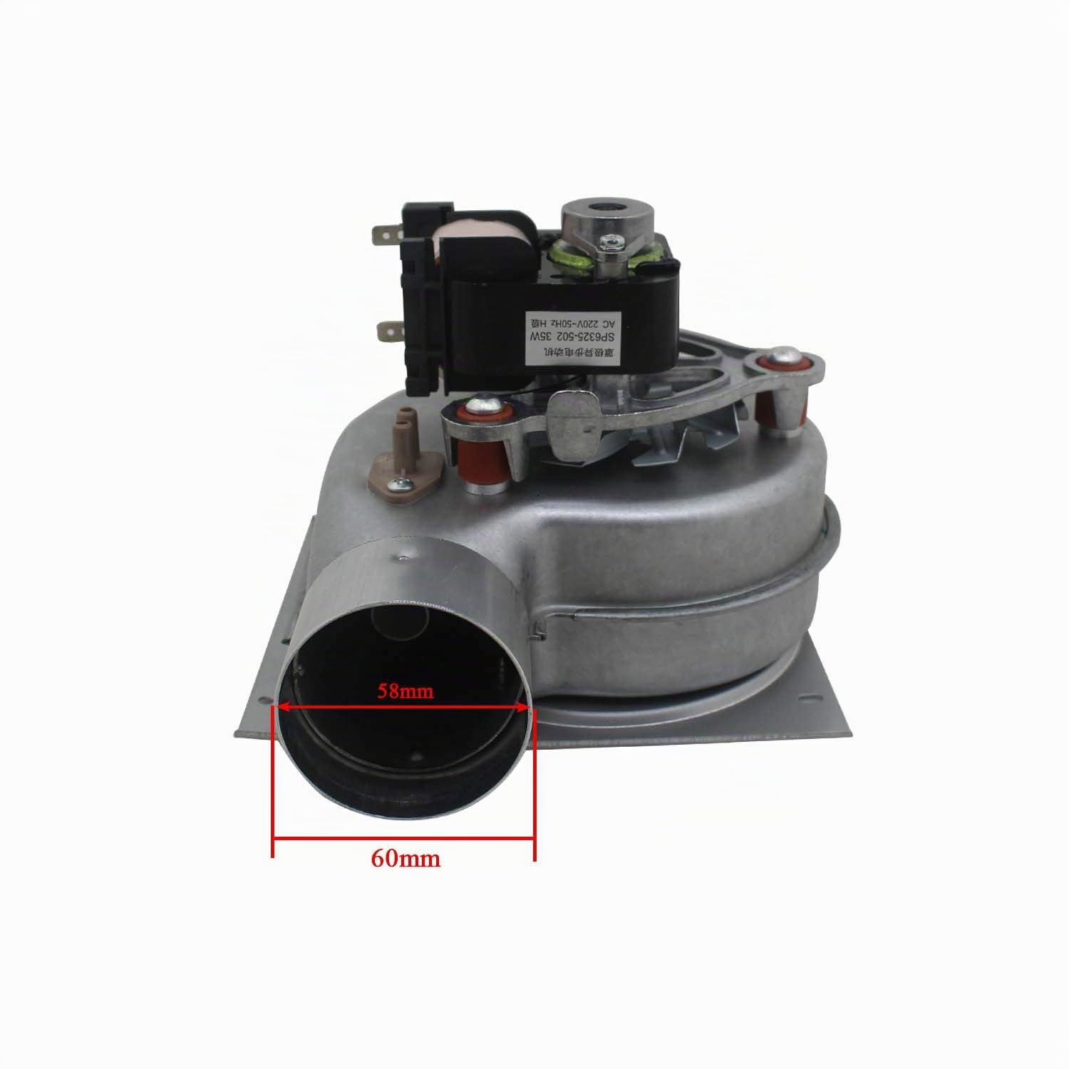 Ventilateur chaudiere 220v extracteur centrifuge ventilateur centrifuge industriel ventilateur radial poele à granulés bois four