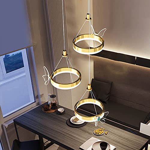Lustre LED simple post-moderne suspension pour restaurant et bar