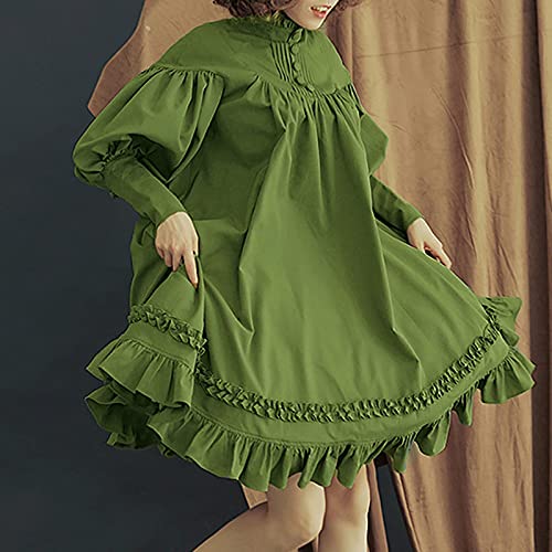 Robe d'été robe courte bohème chic dentelle manches lanterne