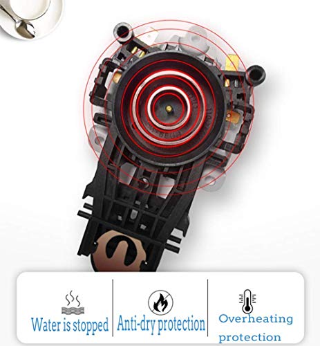 Hervidor Eléctrico Inox 1.5L 1800W Sin Cable miniatura 4