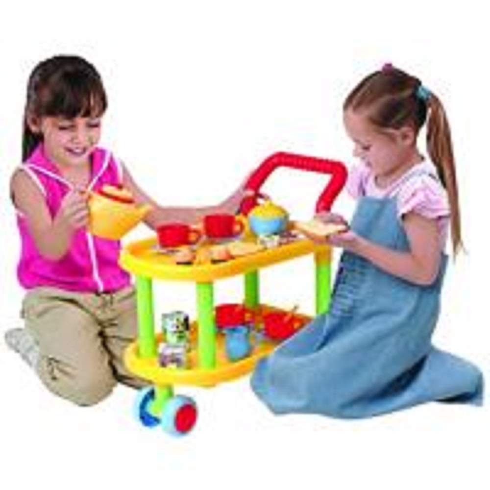 PlayGo 23-piece Tea Time Trolley Set