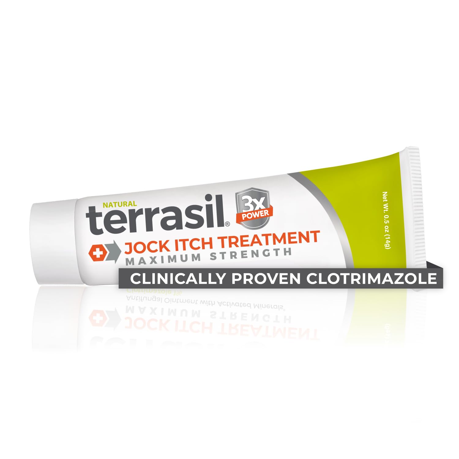 terrasil Jock Itch Treatment Cream Max, Clotrimazole Antifungal, 1.7oz — Amazon image 10