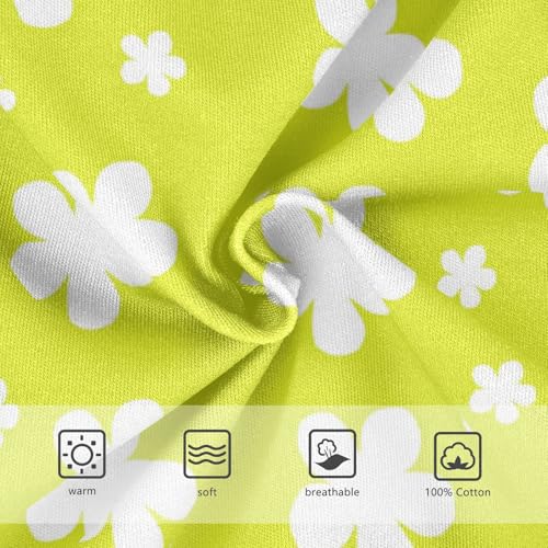 Boys' Exclusive Briefs Toddler Underwear 95% Combed Cotton Boxerbriefs 2T Flower Pattern 503