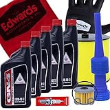 Edwards Oil Change Kit fits 2001-2004 Honda TRX 500 TRX500 Rubicon ATV