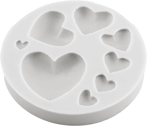 Miniatura 9 de Sijiangmold Molde de silicona para el día de San Valentín, molde de fondant de oso lindo oso de chocolate para decoración de pasteles, decoración de