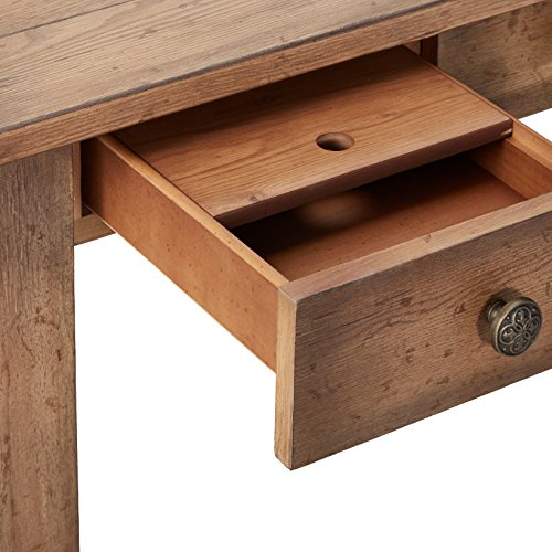 Hooker Furniture Melange Architectural Writing Desk, Light Wood #TOP3