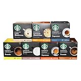 Starbucks Nescafé Dolce Gusto Lot de 7 boîtes de 12 Capsules de café