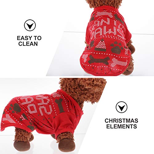 Roupas para animais de estimação Roupas de Natal para Cachorro com Roupas de Animais de Estimação Ad