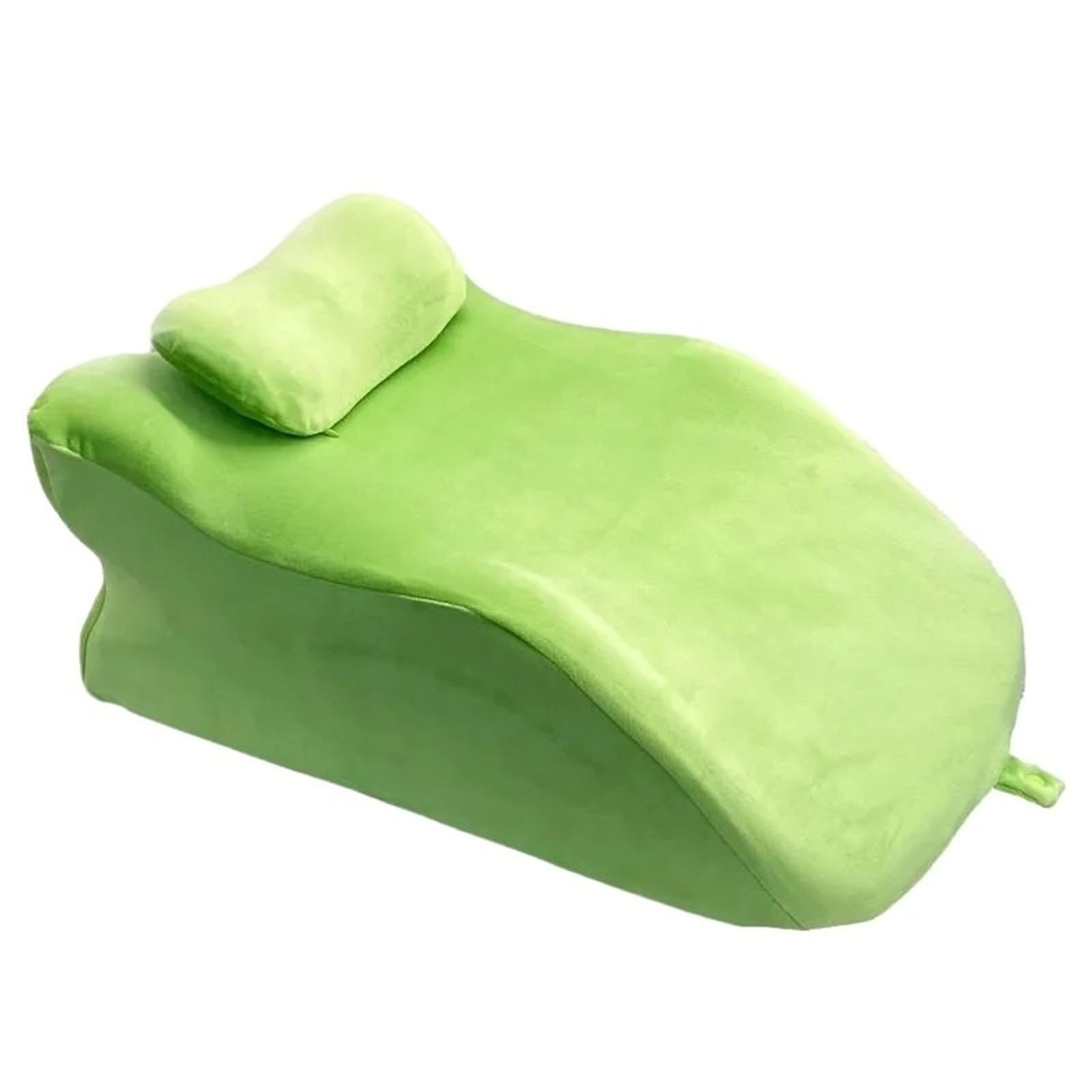 Tappetino per esercizi per coppie, multifunzionale, cuscino sdraiato per adulti, tappetino ausiliario (verde chiaro)