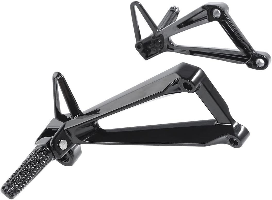 Motorcycles Rear passenger FootPegs Footrest Bracket Fit for Yamaha YZFR3 2015-2025 MT03 2020-2023