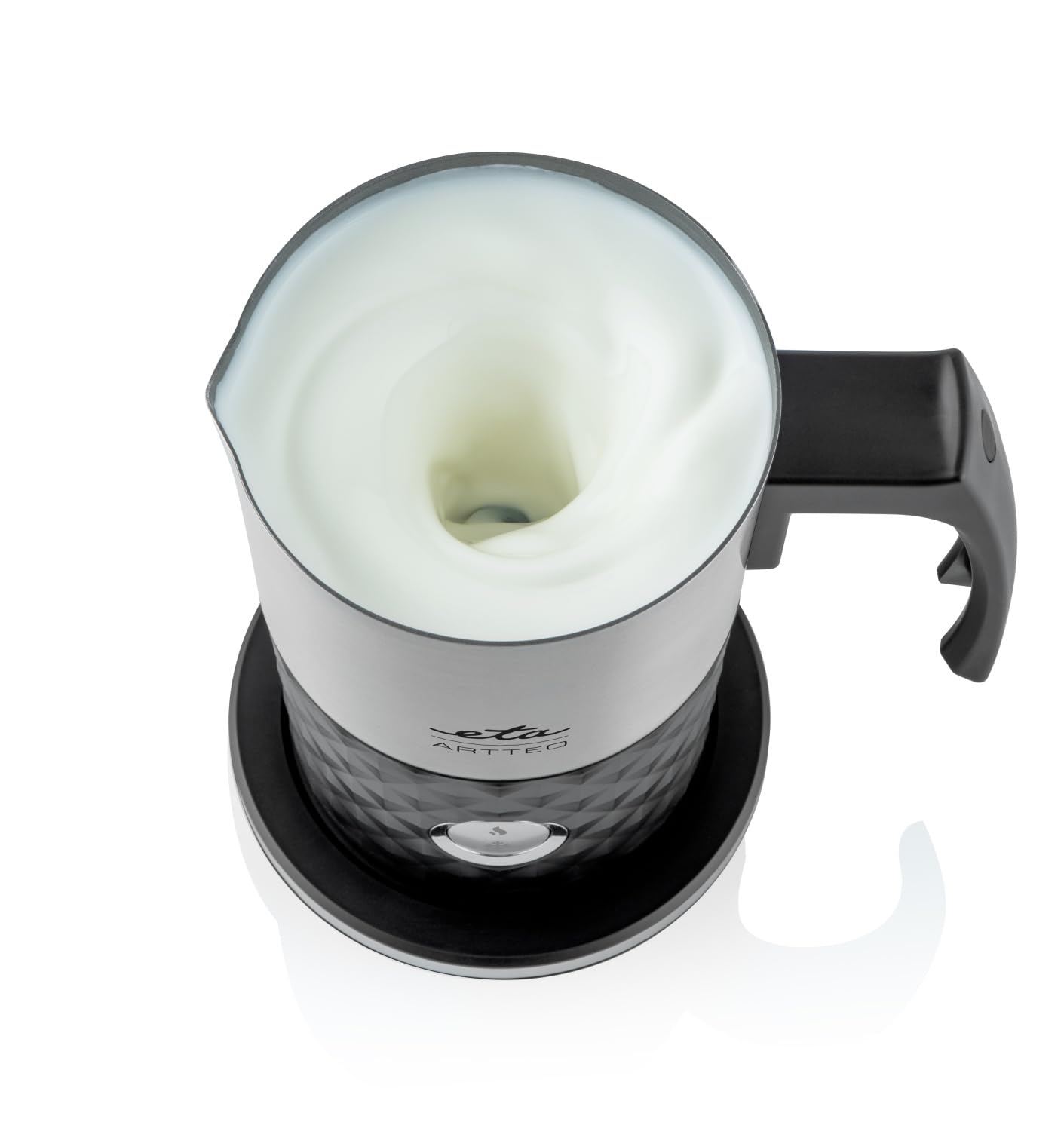 ETA Artteo Mousseur à lait électrique I 550 W I 300 ml I Revêtement antiadhésif I Pour mousse de lait chaude et froide I Chauffer le lait I Café, cappuccino, café au lait, cacao, café latte, latte