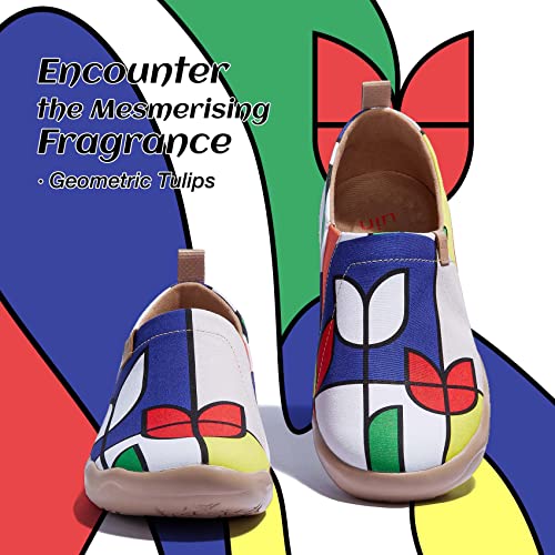 Floral Women's Sneakers for Travel - UIN Design