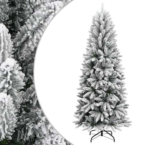 Árbol de Navidad con nieve GeenYuu en PVC y PE de máxima resistencia 2