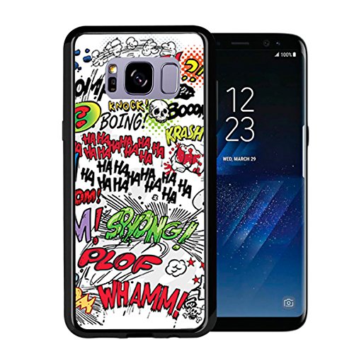 Comic Book Words for Samsung Galaxy S8 2017 Case Cover by Atomic Market