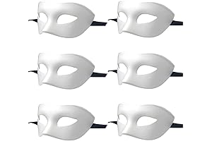 Exclusive White Masquerade Mask for Men