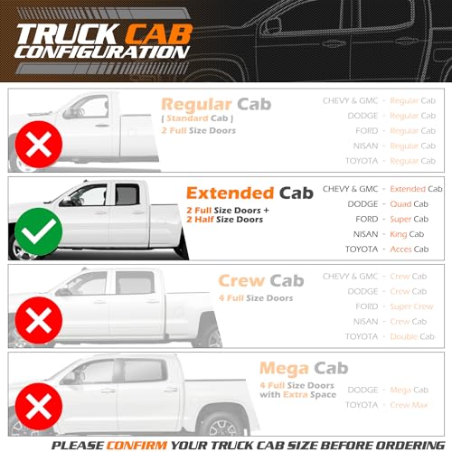 Barras laterales Running Boards M-Auto 6.75 pulg cromadas miniatura 3