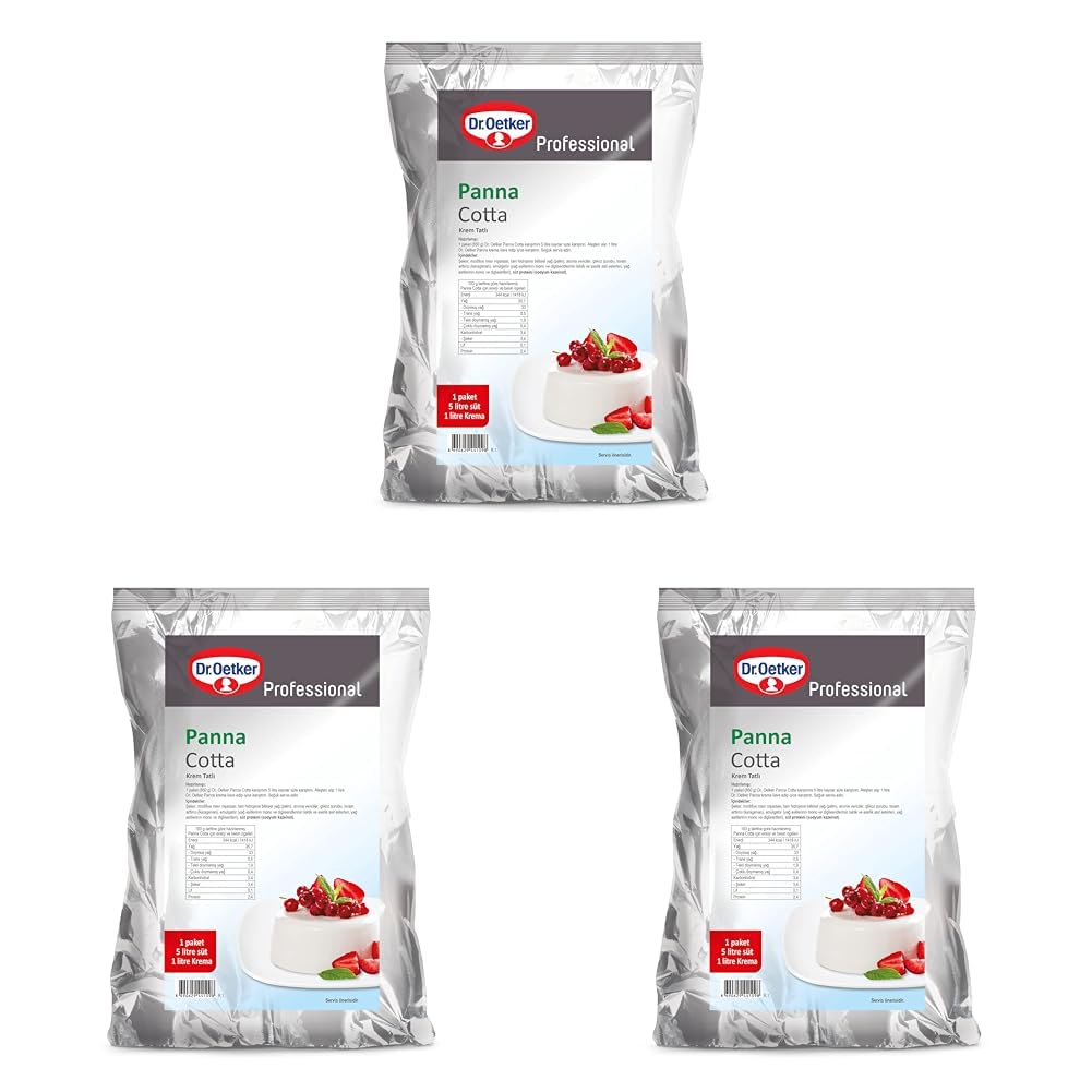 Dr. Oetker Panna Cotta 850 Gr (3 paketi)